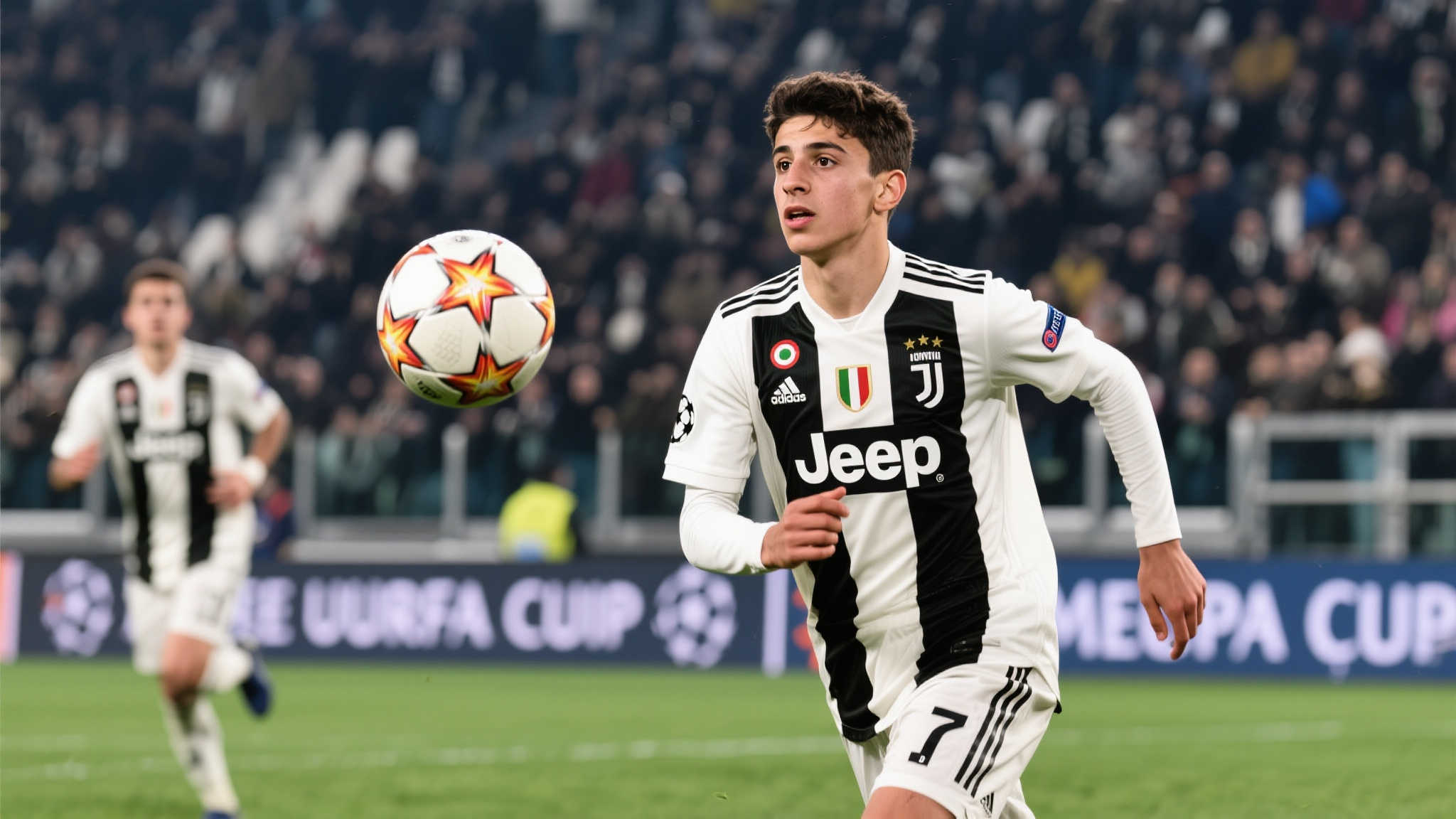 在足球世界中，耀眼的新星总是能吸引观众的目光。当一